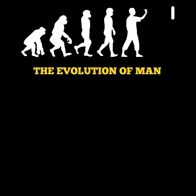 Dart - Evolution - Lustig - Geschenk