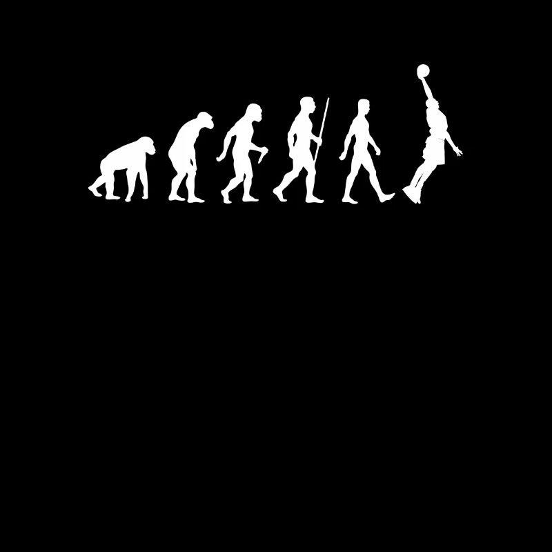 Basketball Evolution Geschenk
