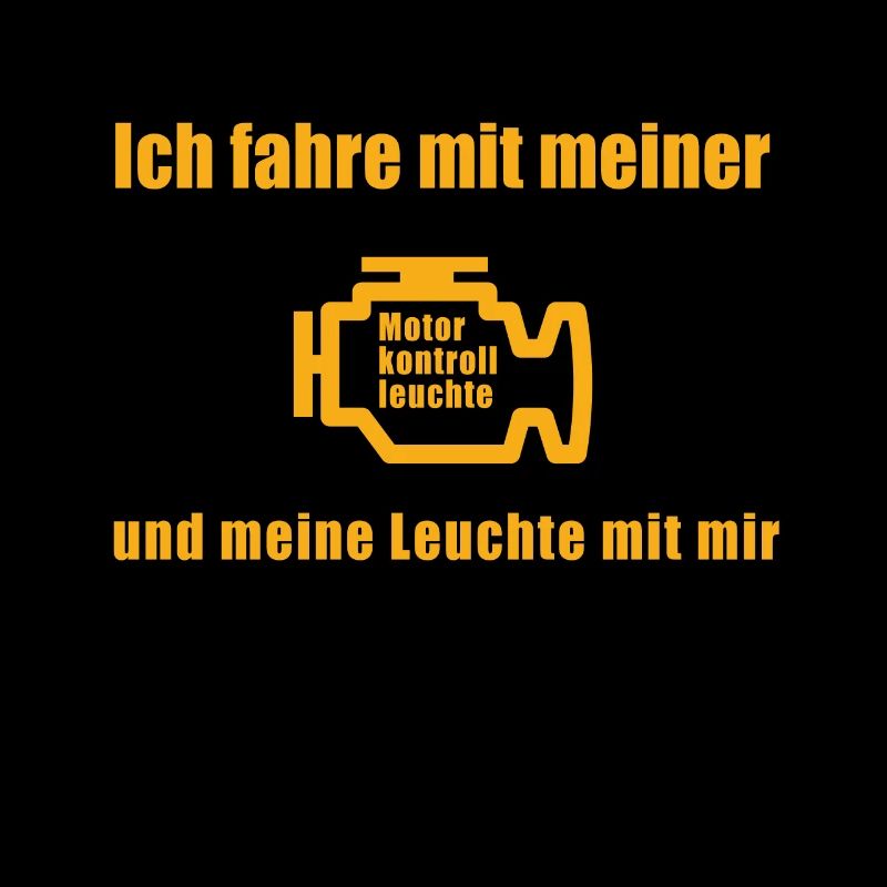 I drive with my engine indicator light