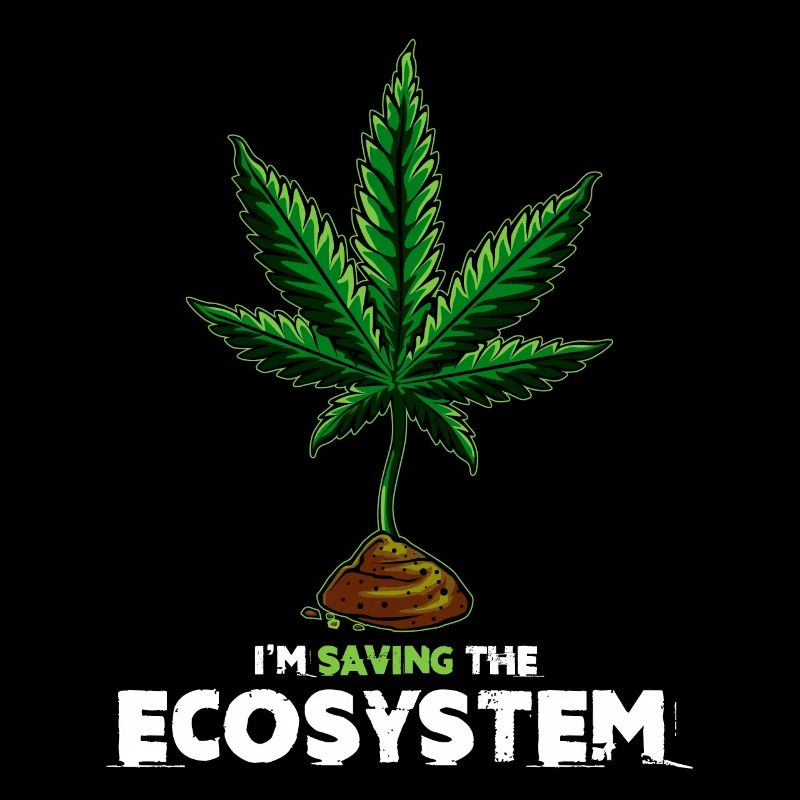 Cannabis Rette das Ökosystem Geschenk Idee