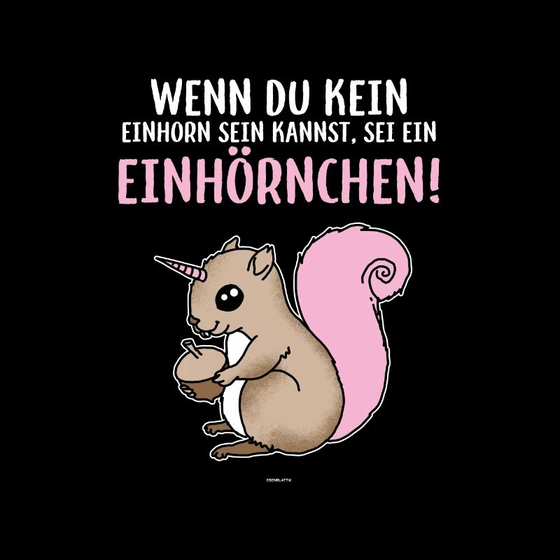 Einhorn Eichhörnchen Geschenk Einhörner