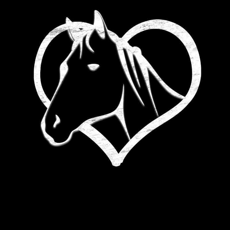 Pferd, Herz, reiten