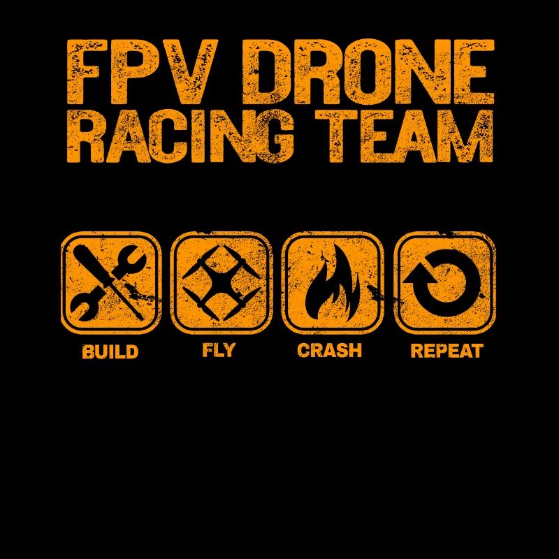 FPV Drone Construire Fly Crash Répéter Cadeau Copter