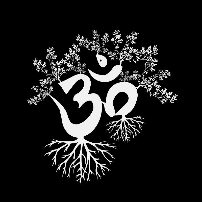 OM Goa Psytrance Baum Geschenke Idee Techno Leben