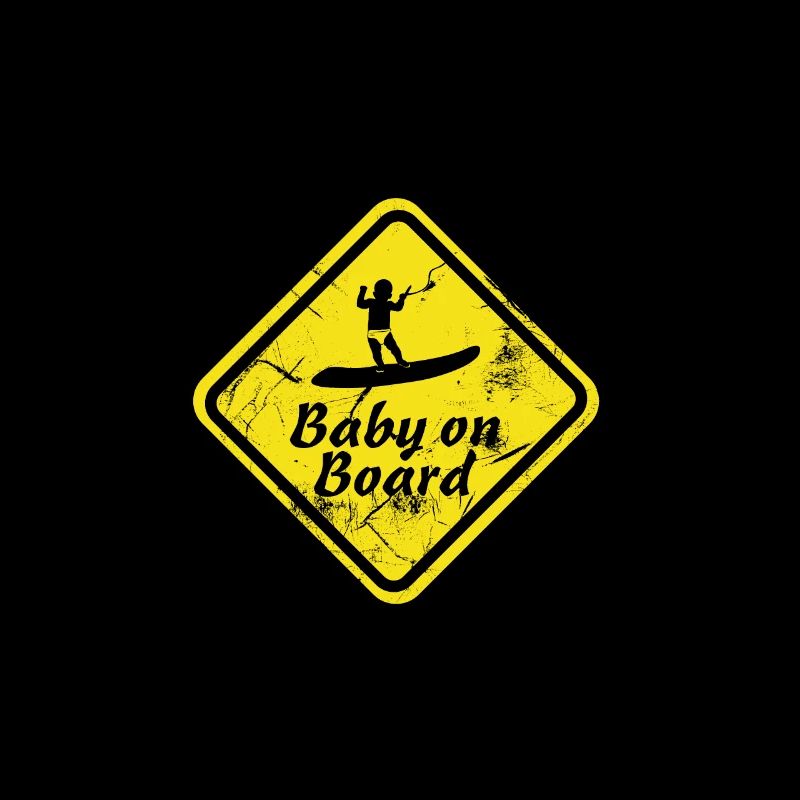 Bébé wakeboard vintage