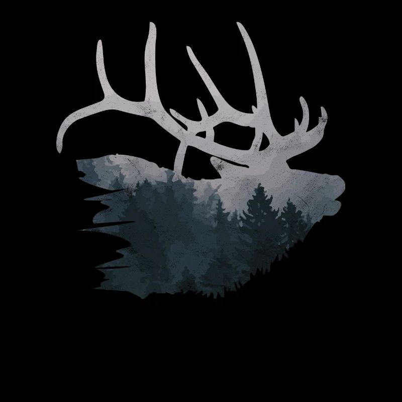 Moose Scandinavia Gift Hunter Deer Antler