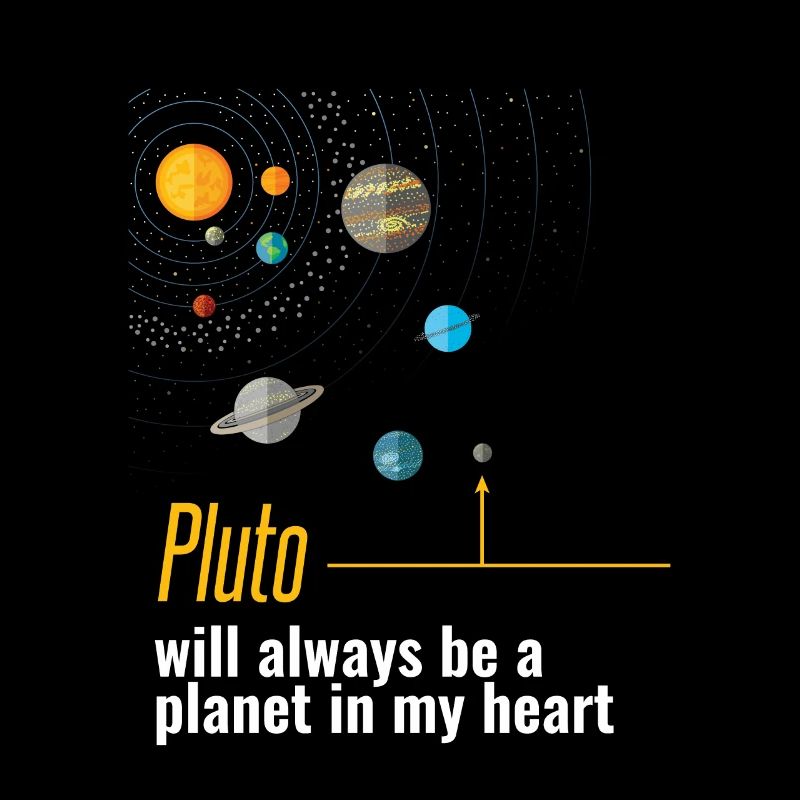 Pluto wird immer ein Planet in meinem Herzen sein