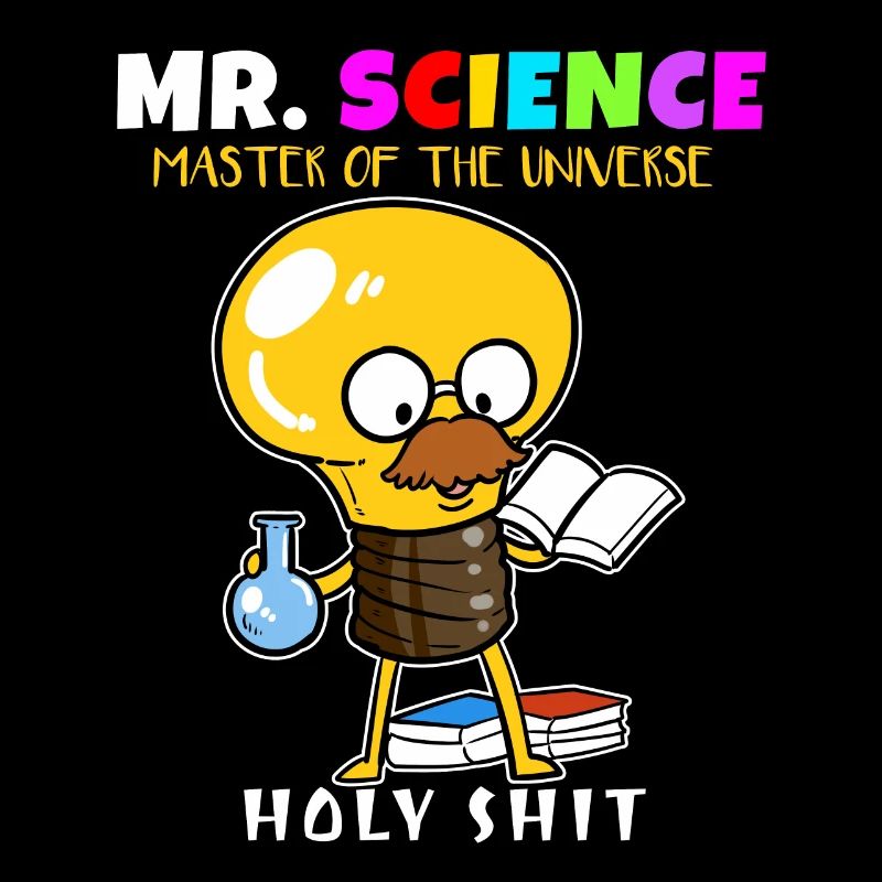 Mr Science Science Light Bulb Lamp Professor