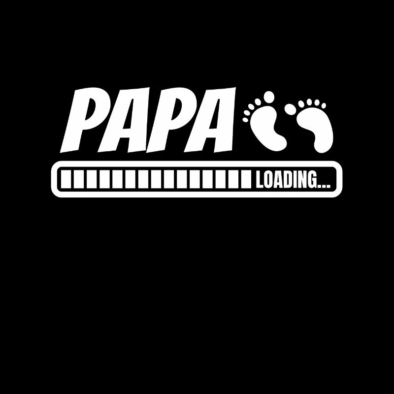 Papa Loading Geburt Vaterschaft Geschenk