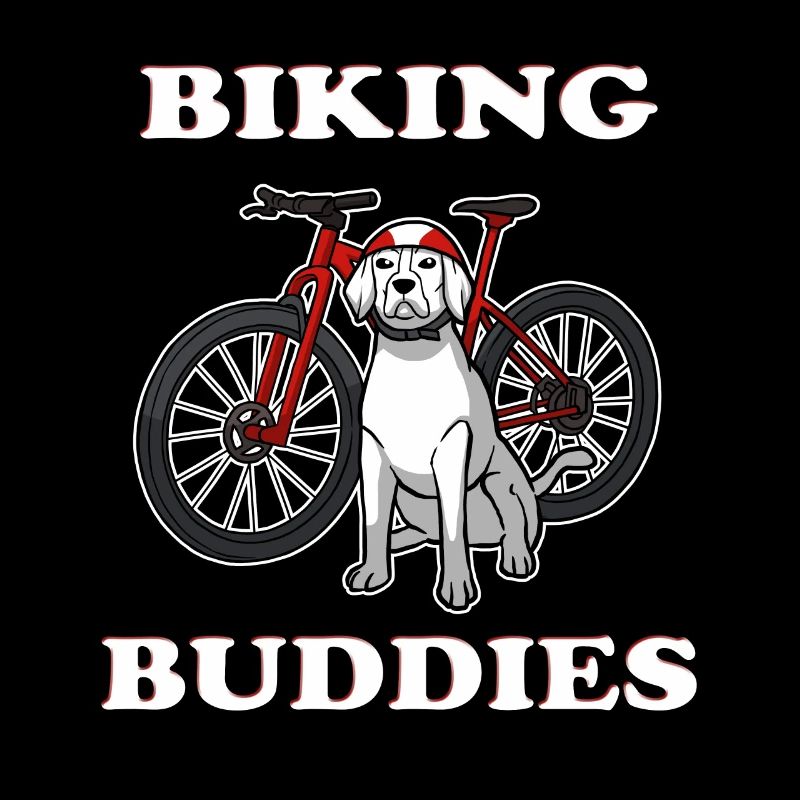 Amis de vélo amis de vélo avec un cadeau de vélo