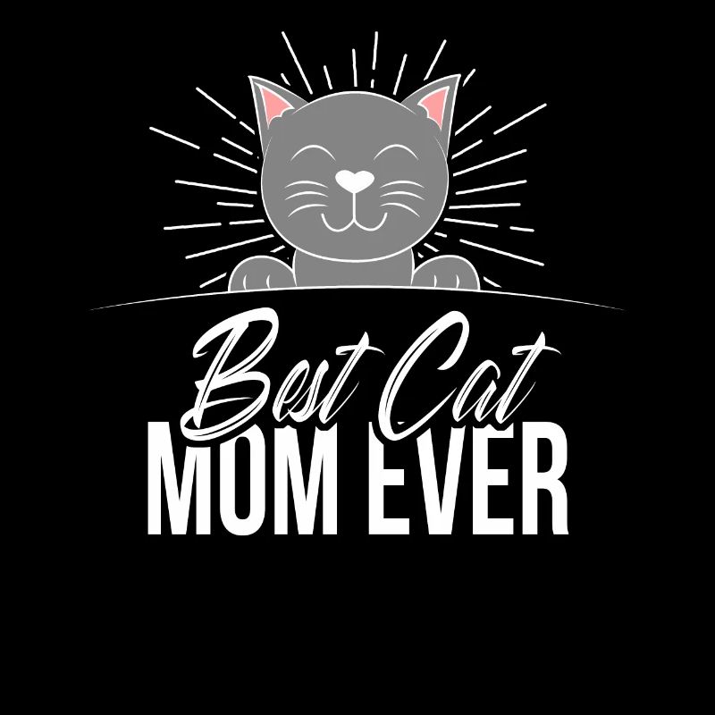 Katze Katzenmama Beste Katzen Mama Geschenk Geek