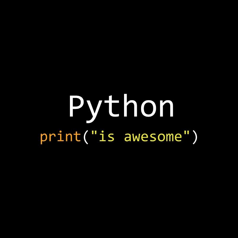 Python is awesome