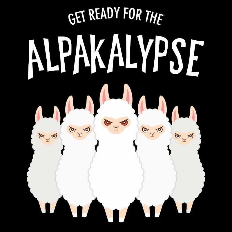 Get Ready For The Alpakalypse - Alpaka Halloween