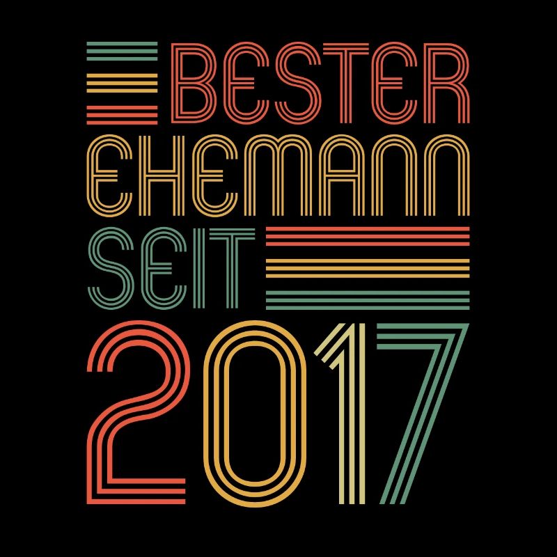 Bester Ehemann seit 2017 4. Hochzeitstag