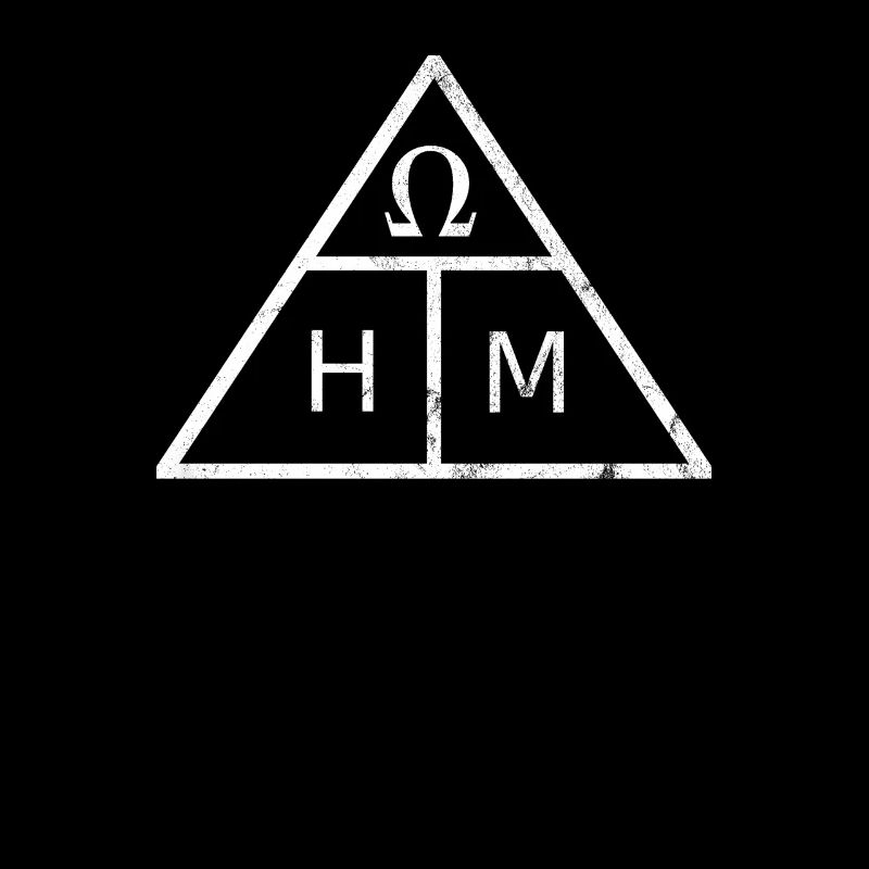 The Ohm's law triangle physics and electrics