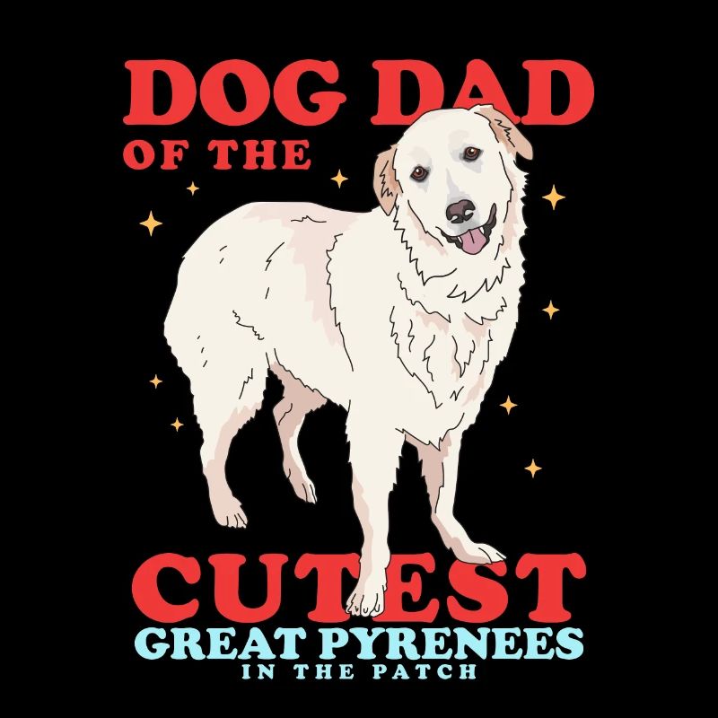 Pyrenäenberghund Dad | Hundebesitzer Geschenk