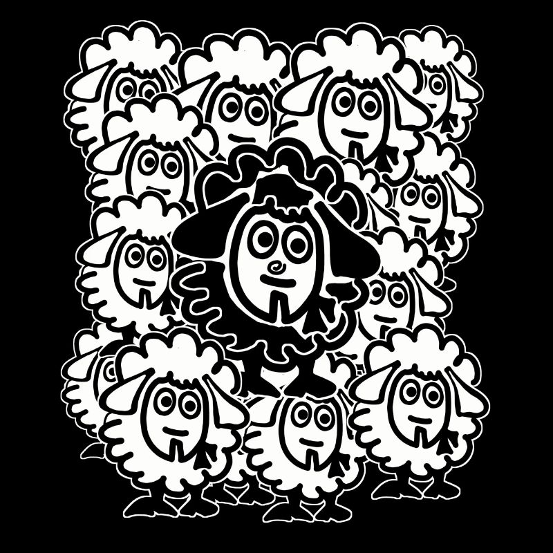 Beaucoup de moutons