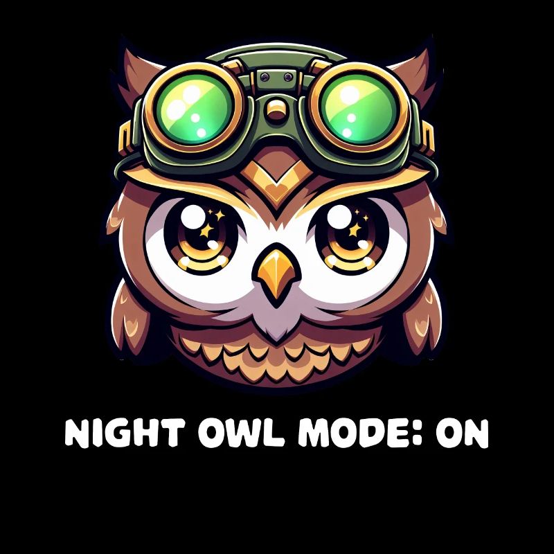 Nachteulen-Modus: Über Eulen-Design