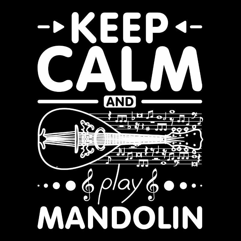 Keep calm and play Mandolin