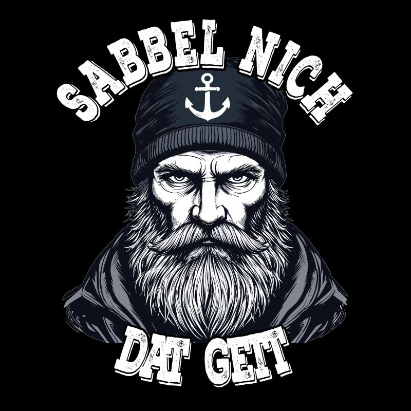 Frison orientale marin de la mer du Nord Sabbel nich dat geit