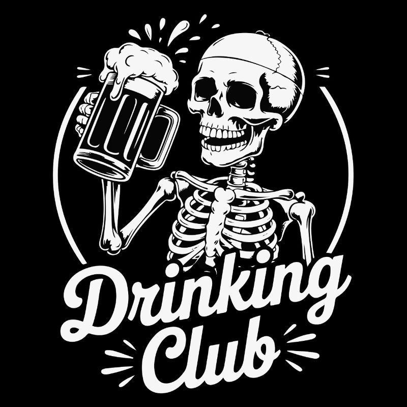 SKULL, DRINKING CLUB