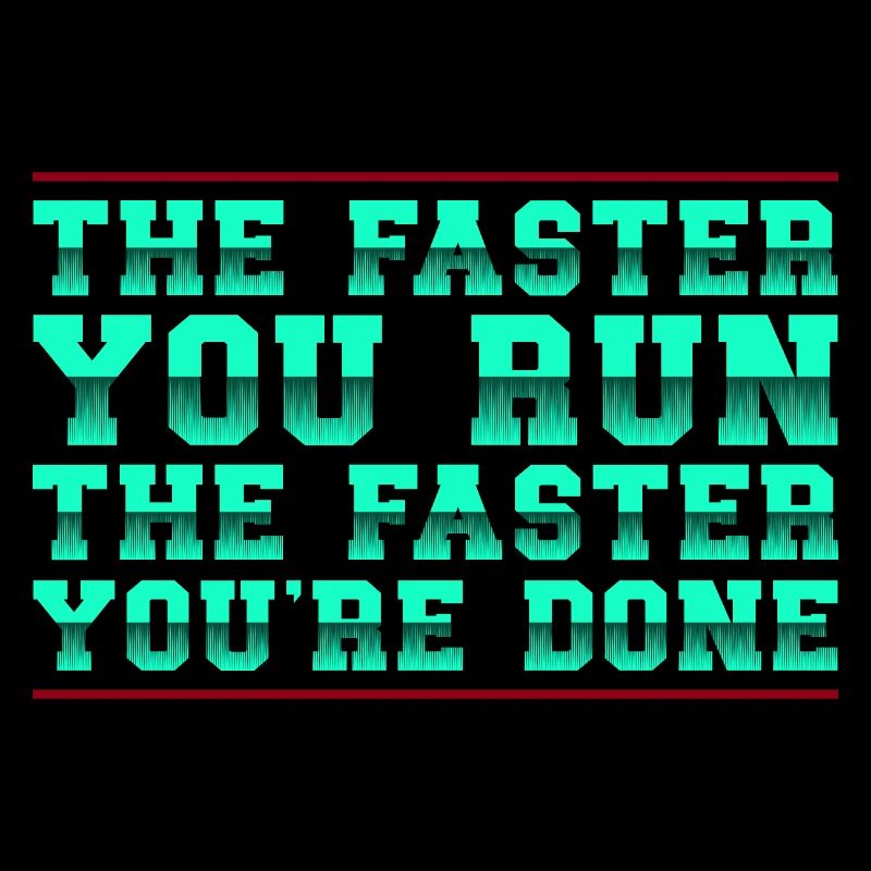 Courir plus vite Vous courez plus vite, c’est fini Marathon