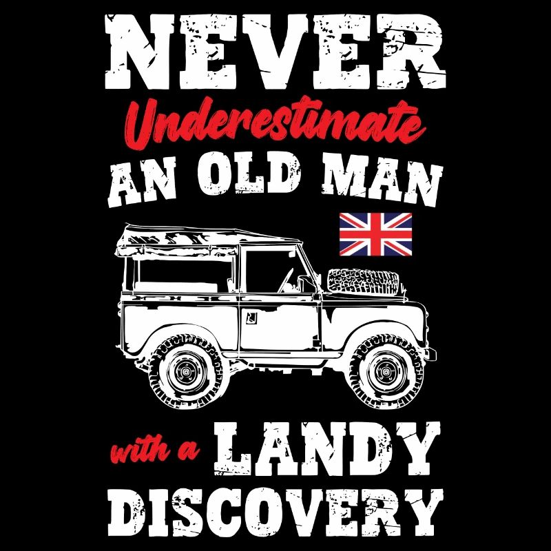 NEVER UNDERESTIMATE AN OLD MAN WITH A DISCOVERY
