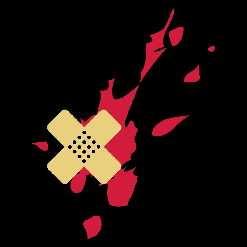 Pflaster Blutspritzer 2c