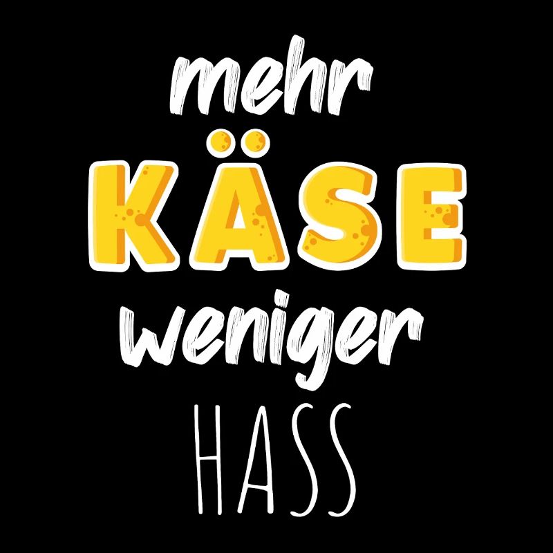 More cheese, less hate