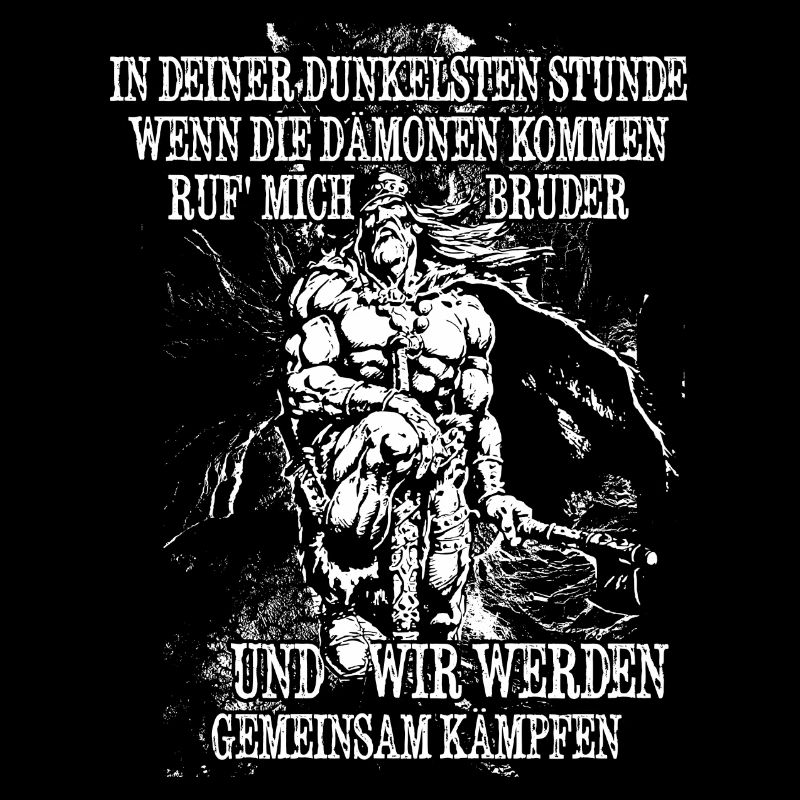 In deiner dunkelsten Stunde ruf mich! (hell)