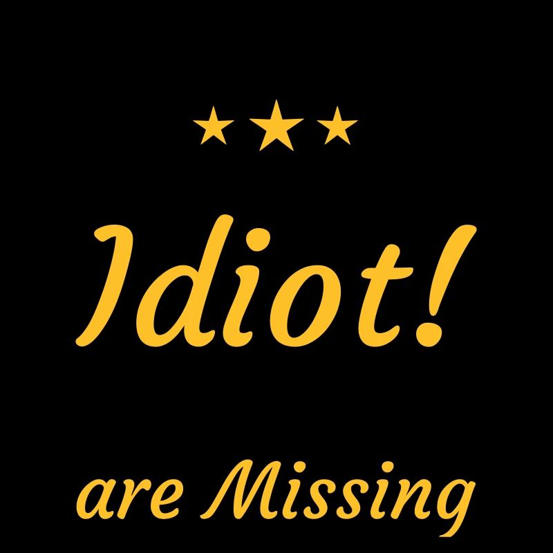 Idiot dork stupide drôle dire
