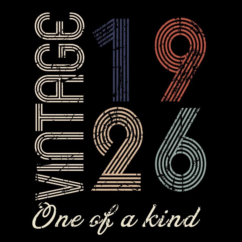 98. Geburtstag 1926 - Vintage Retro Geschenkidee