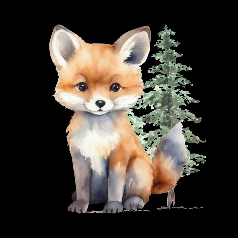 Renard dans la forêt