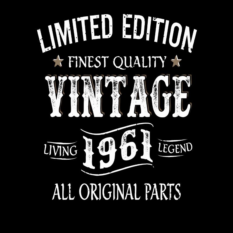 Édition limitée made in 1961 Vintage Original