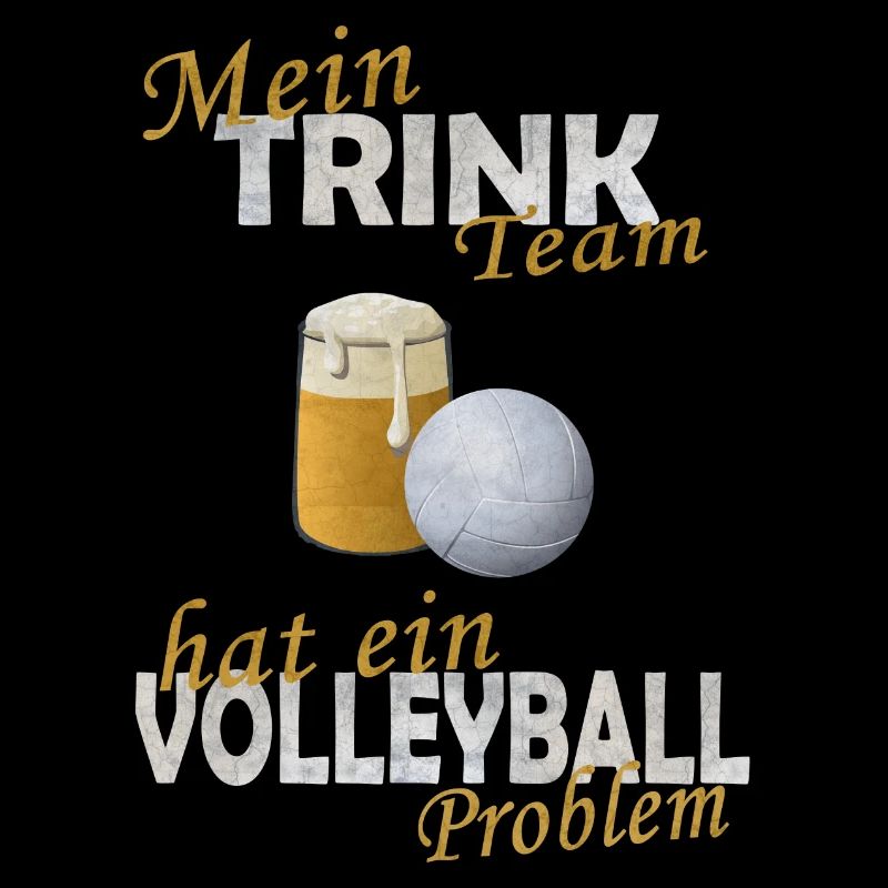Mein Trink Team hat ein Volleyball Problem