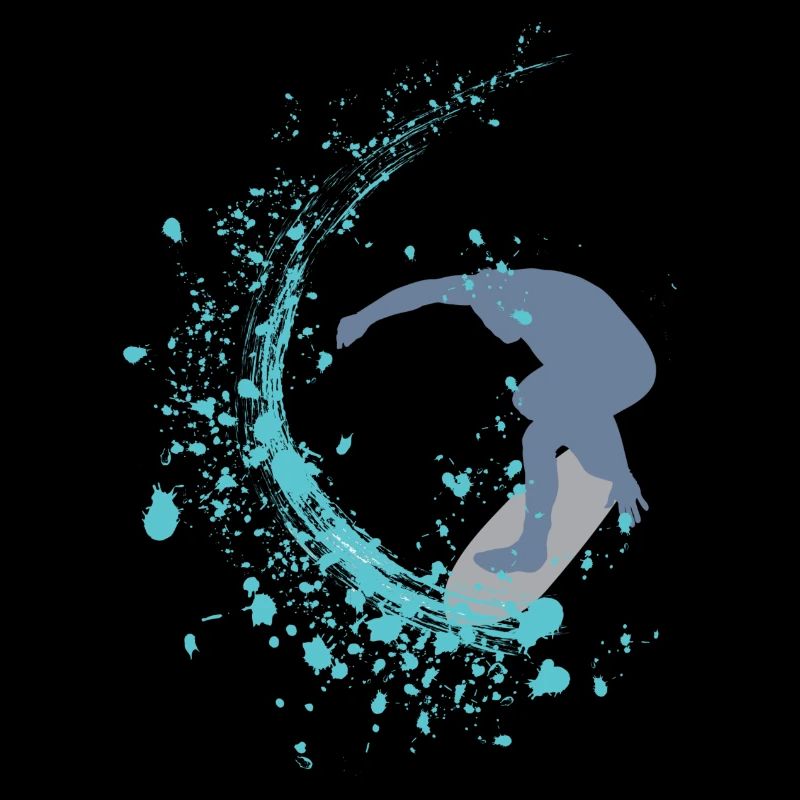 Surfer wave