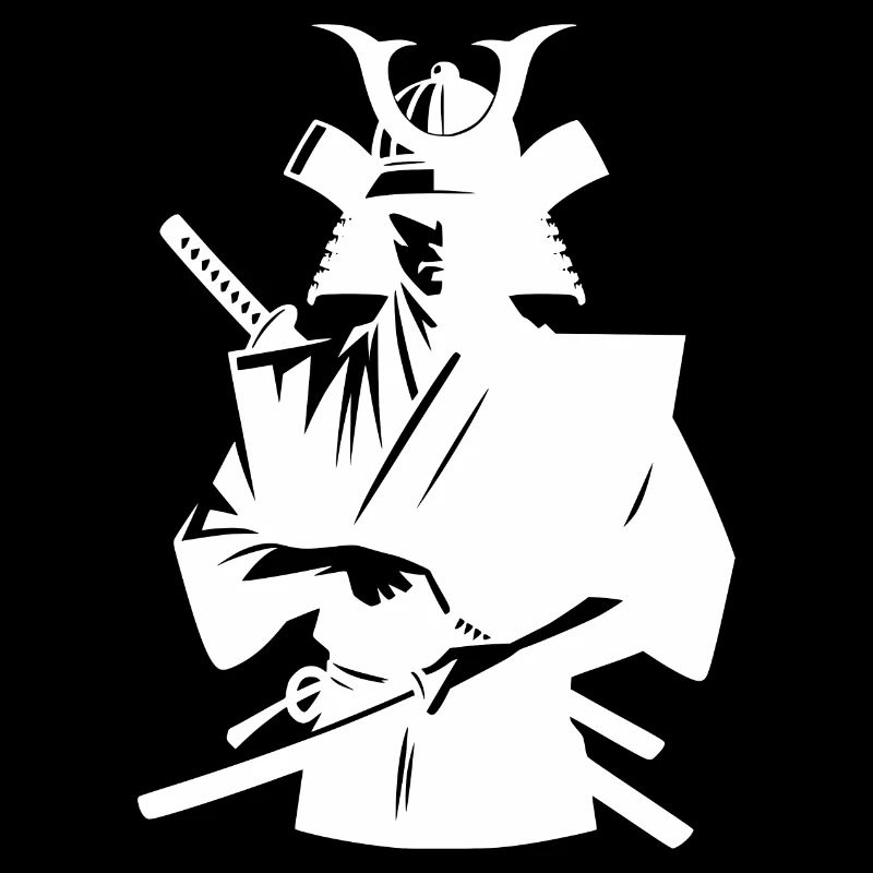 Samouraï japonais avec épée