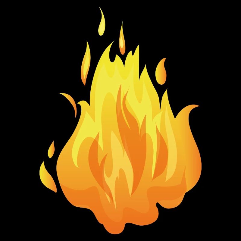 Fire Starts To Burn