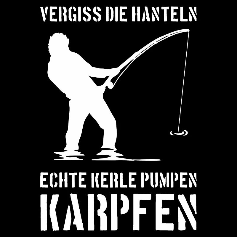 Echte Kerle pumpen Karpfen Karpfenangler Carp