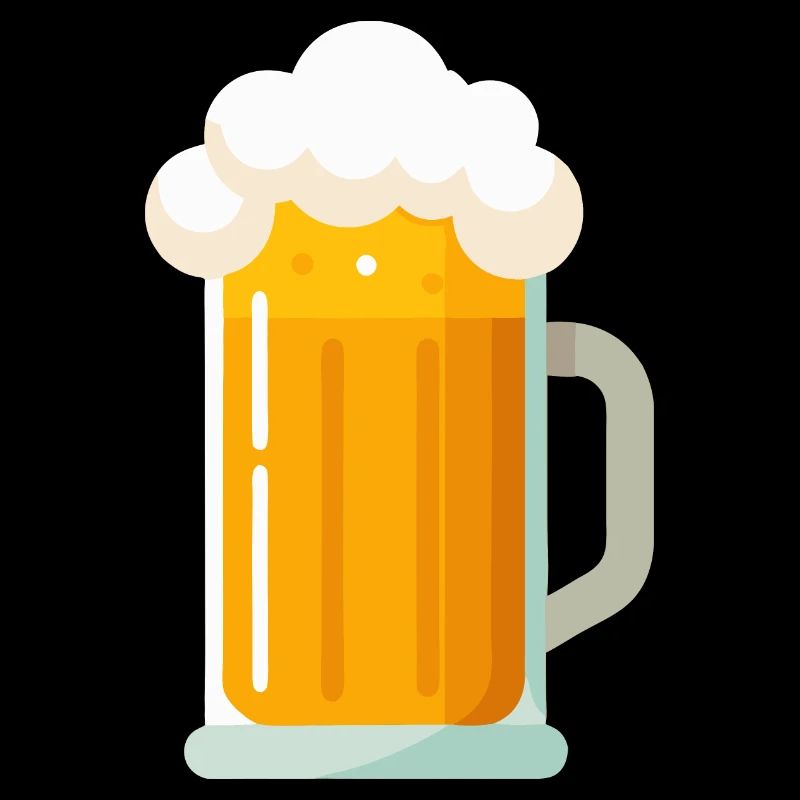 Chope à bière - illustrée
