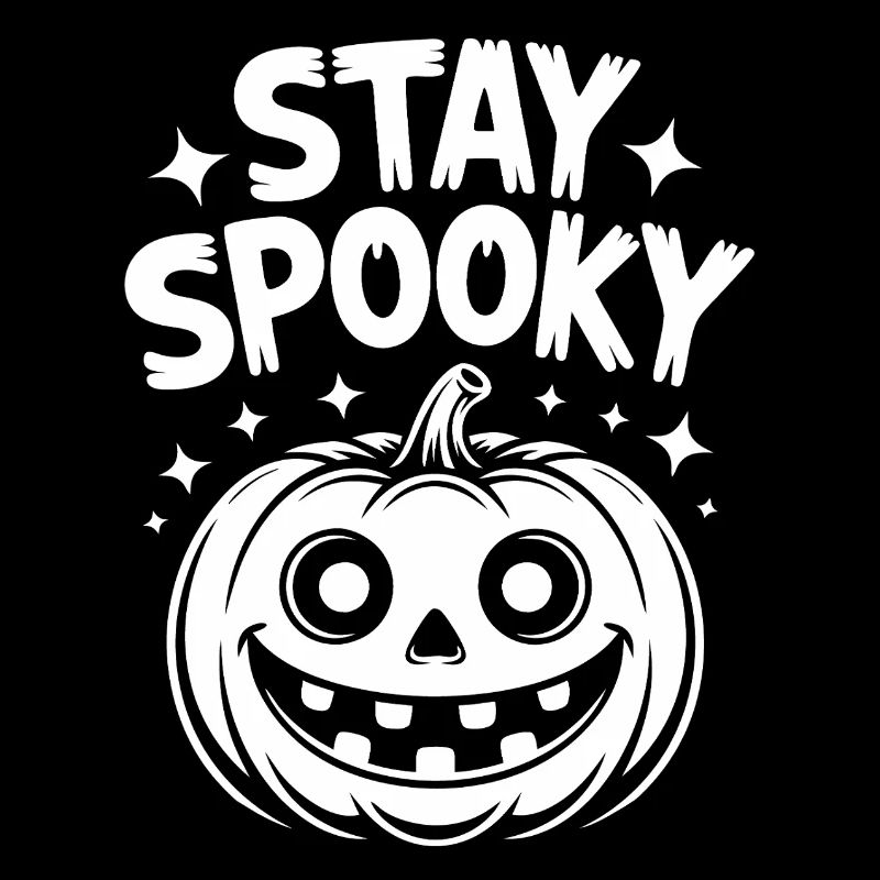 Restez effrayant drôle Halloween Design