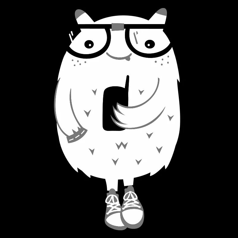 Cute Monster Nerd