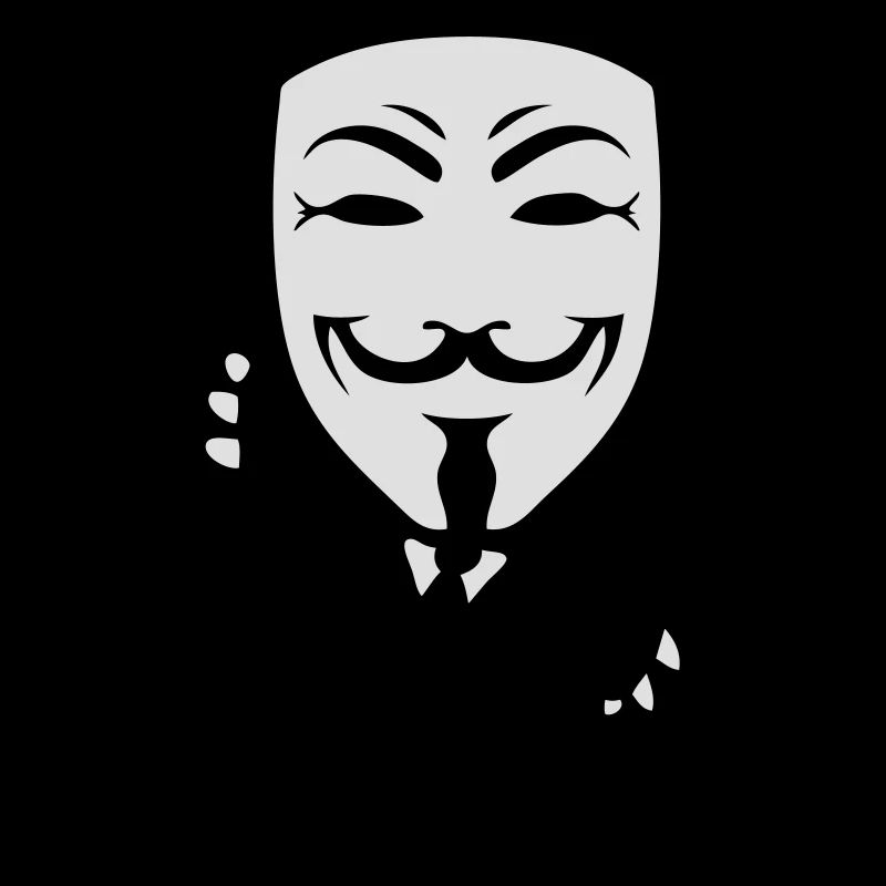 anonymous cartoon