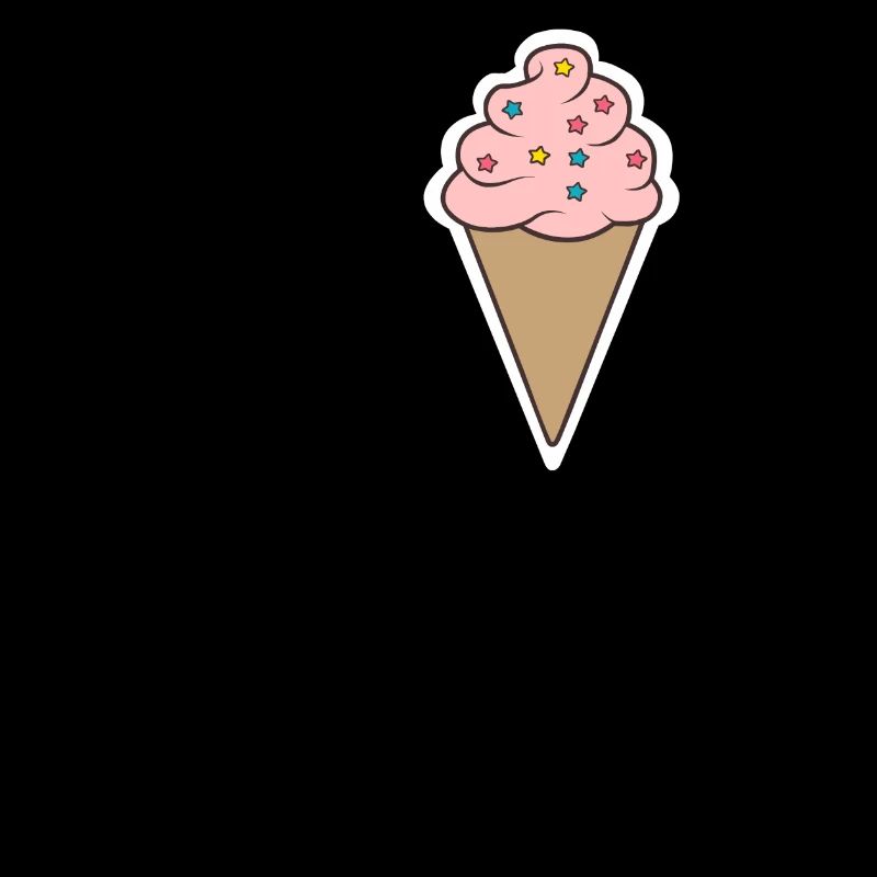 Eiscreme logo Sommer Softeis Geschenkidee