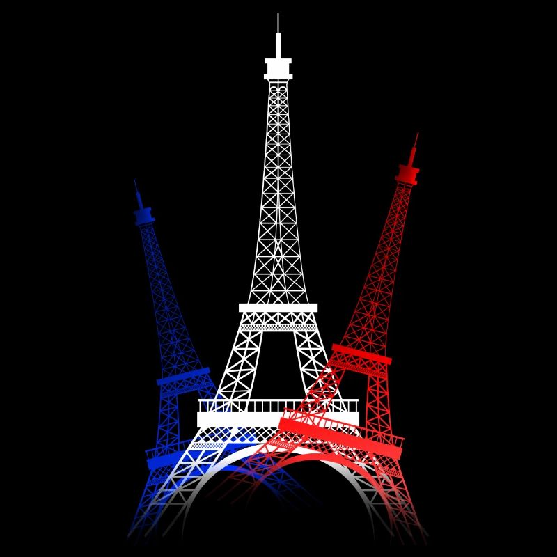 TOUR EIFFEL (Bleu-Blanc-Rouge)
