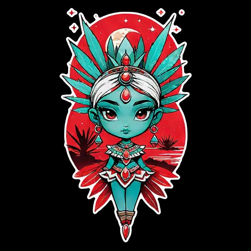 princesse indienne - aztek