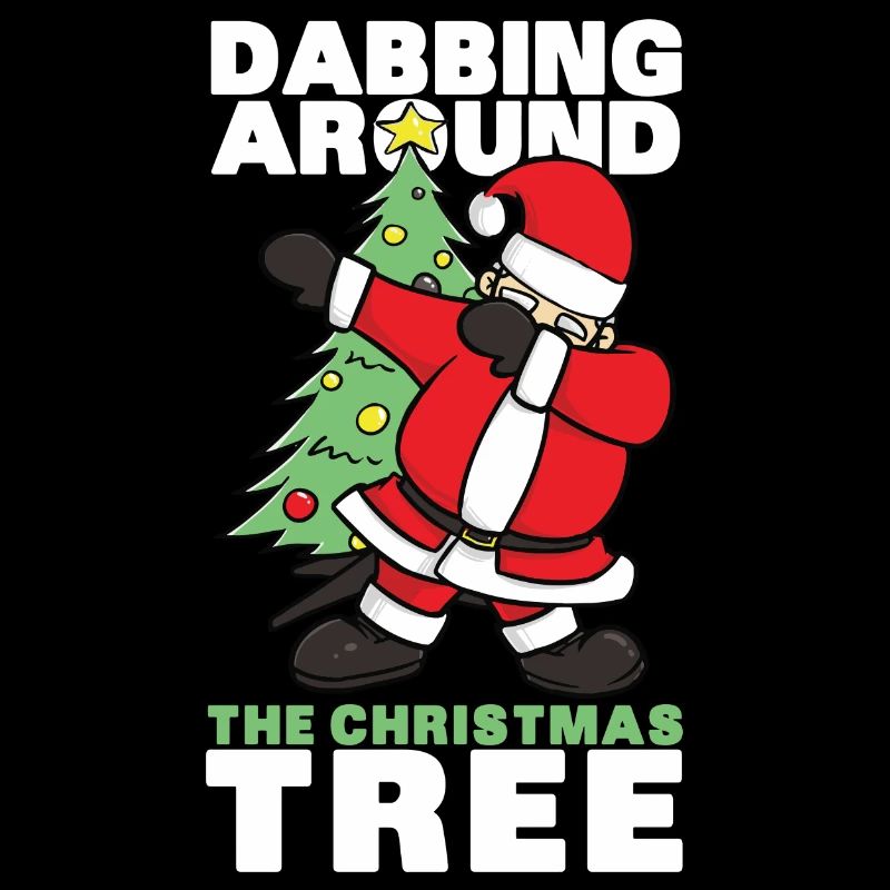 Lustig Dabbing Weihnachtsmann Santa Dab Geschenk
