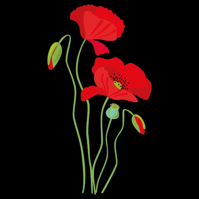 Coquelicot - conception de fleurs