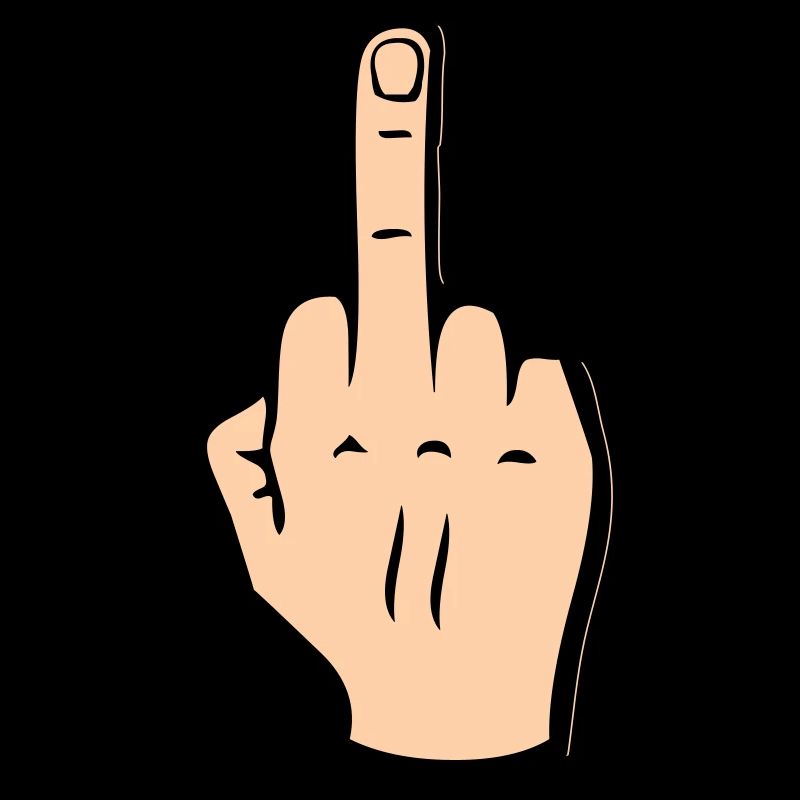 Middle finger