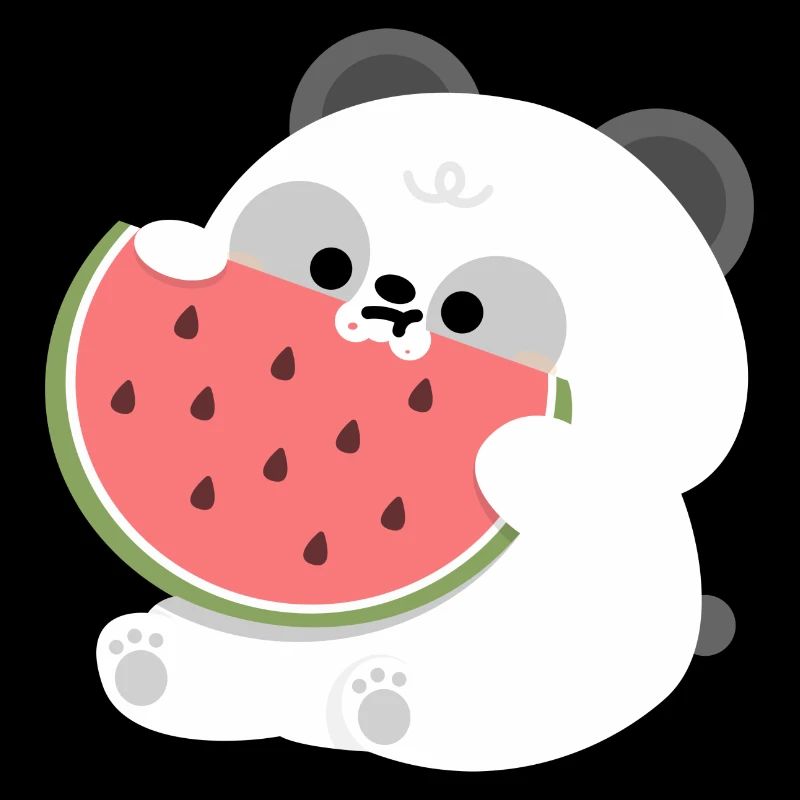 Panda Wassermelone